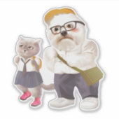 新学期 シール (正面)