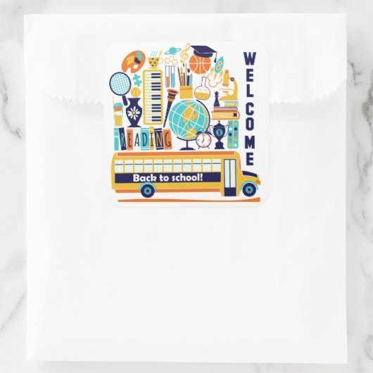 新学期 スクエアシール (バッグ)