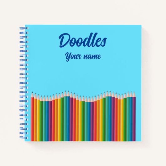 新学期 | |スケパーソナライズされたッチ ノートブック (正面)