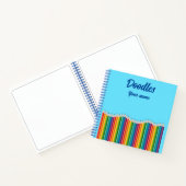 新学期 | |スケパーソナライズされたッチ ノートブック (内部)