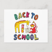 新学期 – ステイ・セーフ ポストカード (正面)