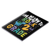 新学期 ダイナソーとロックする2年生 ノートブック (左側)