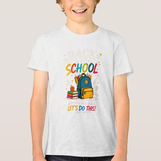 新学期 トライブレンドTシャツ (正面)