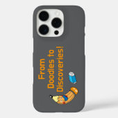 新学期・ドードルと検出 Case-Mate iPhoneケース (裏面)
