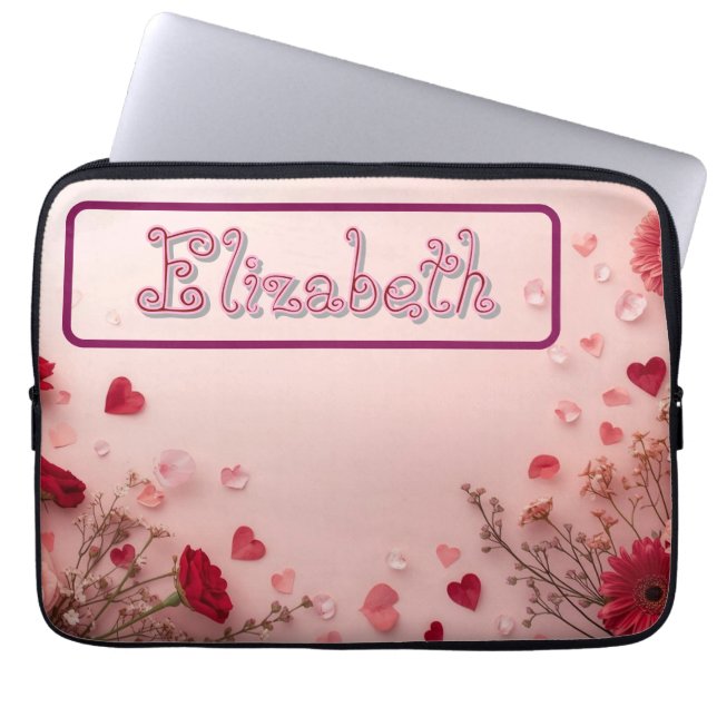 新学期 ネオプレン 13インチ ラップトップスリーブ (正面)