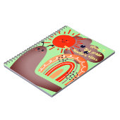 新学期 | ハッピースマイルクラウドサンカタツムリ名 ノートブック (左側)