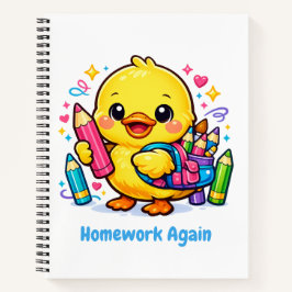 新学期 バックトゥスクール かわいい子供用リングノート ノートブック