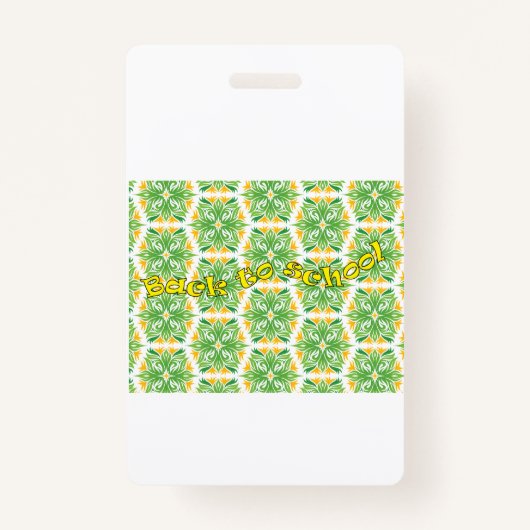 新学期 バッジ (正面)