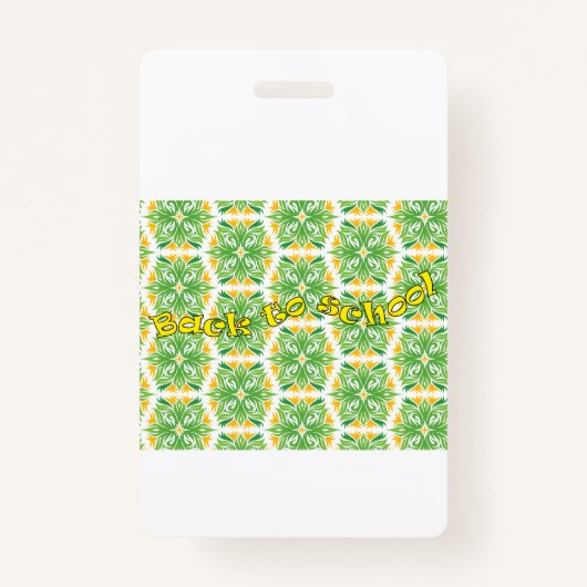 新学期 バッジ (裏面)