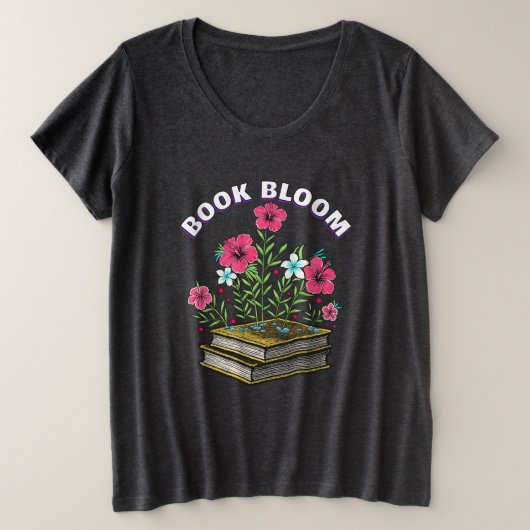 新学期 プラスサイズTシャツ (デザイン正面)