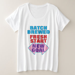 新学期 プラスサイズTシャツ