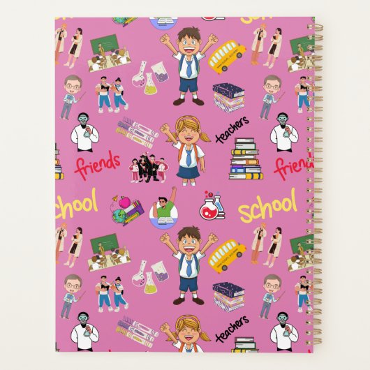 新学期 プランナー手帳 (裏面)