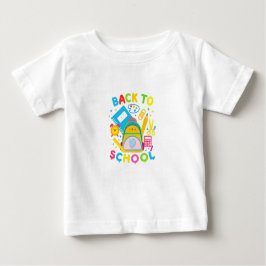 新学期 ベビーTシャツ