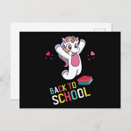 新学期 ポストカード (正面/裏面)