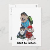 新学期 ポストカード (正面/裏面)