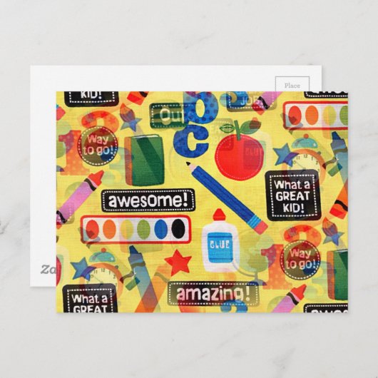 新学期 ポストカード (正面/裏面)