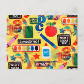 新学期 ポストカード (正面)