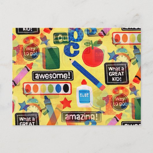 新学期 ポストカード (正面)