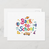 新学期 ポストカード (正面/裏面)