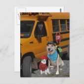 新学期 ポストカード (正面/裏面)