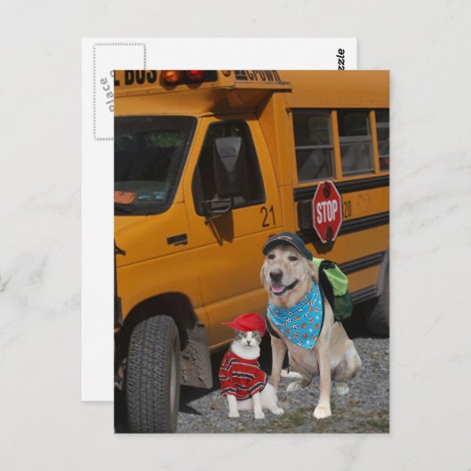 新学期 ポストカード (正面/裏面)