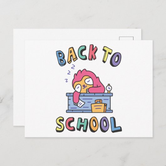 新学期 ポストカード (正面/裏面)