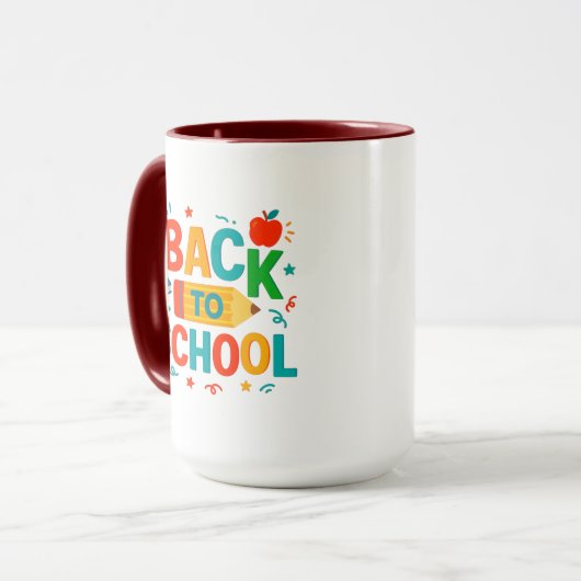 新学期 マグカップ (正面左)