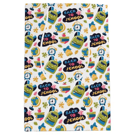 新学期 ミディアムペーパーバッグ (正面)