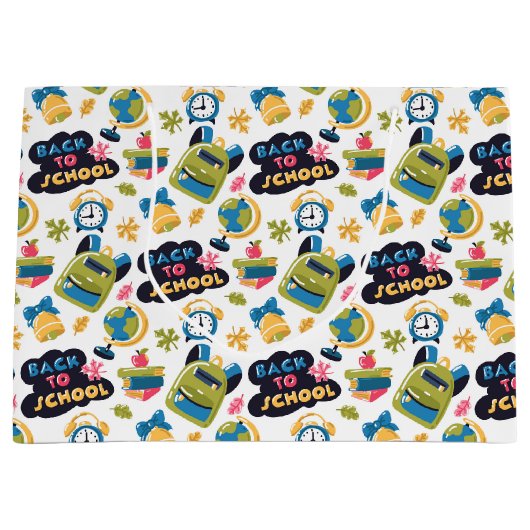 新学期 ラージペーパーバッグ (正面)