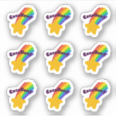 新学期「優秀」スタンプ シール (正面)