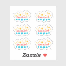 新学期「優秀」スタンプ シール