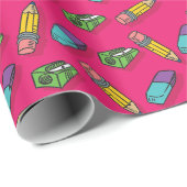 新学期 |先生プレゼント ラッピングペーパー (ロールコーナー)