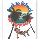 新学期、問題ではない シール (正面)