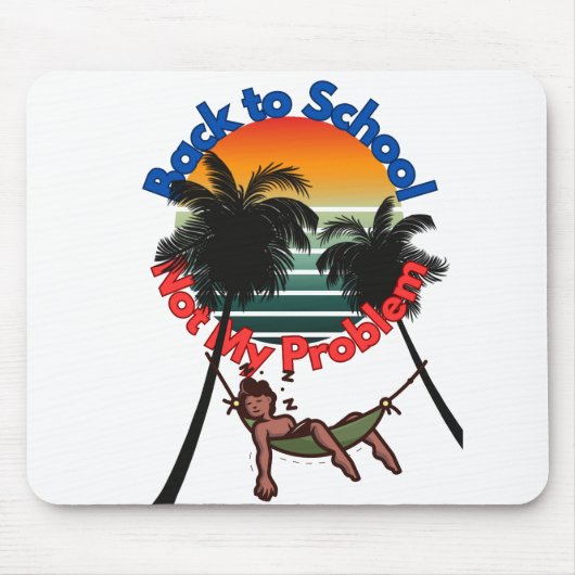 新学期、問題ではない マウスパッド (正面)
