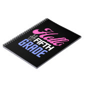 新学期，学校の最初の日，学校女子 ノートブック (左側)