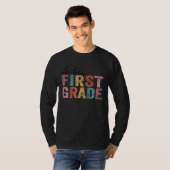 新学期+学生+先生+おはよう+1年生 Tシャツ (正面フル)