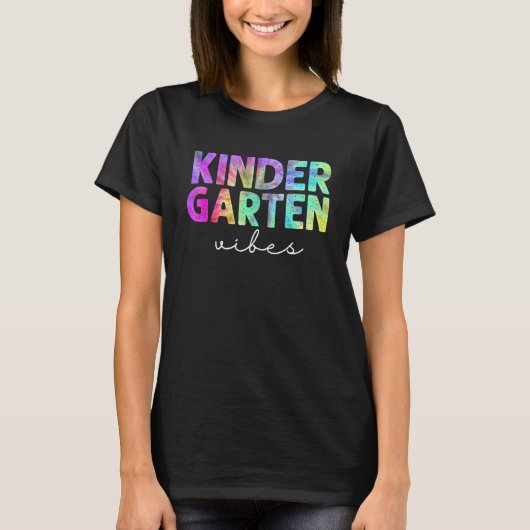 新学期 幼稚園の雰囲気 生徒 先生 Tシャツ (正面)