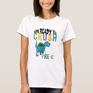 新学期 幼稚園年少組 ダイナソー Tシャツ