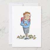 新学期 招待状 (正面)