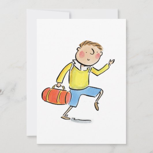 新学期 招待状 (正面)