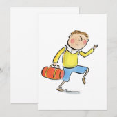 新学期 招待状 (正面/裏面)