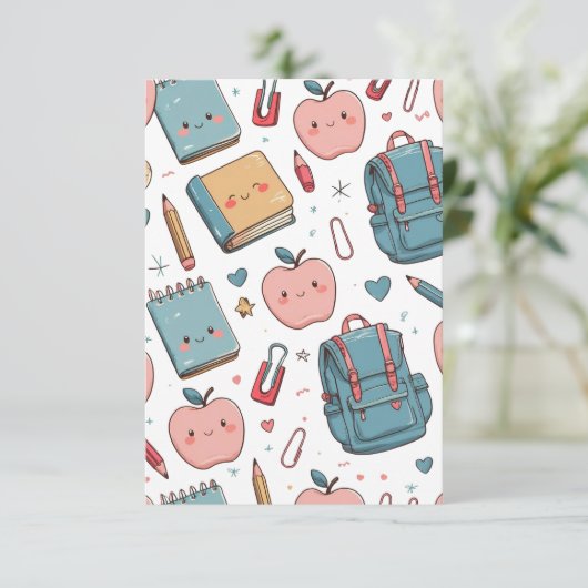 新学期 招待状 (スタンド正面)