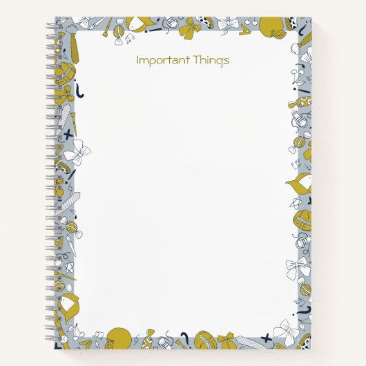 新学期 | 教師のスパイラルノートブック ノートブック (正面)