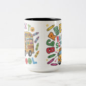 新学期：新しい冒険者の準備 ツートーンマグカップ (中央)