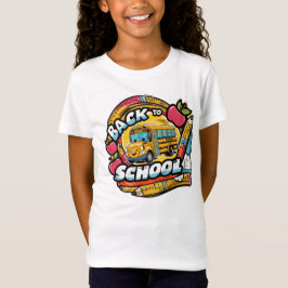 新学期 – 明るく楽しいデザイン Tシャツ