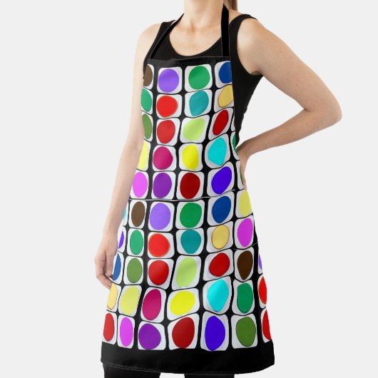 新学期、水彩画、 エプロン (インサイチュ)