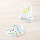 新学期: "私は数学"のコースター愛します コースター (側面)