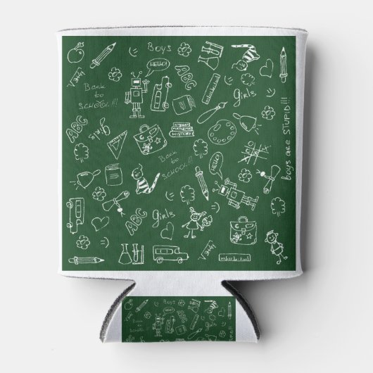 新学期 缶クーラー (正面)