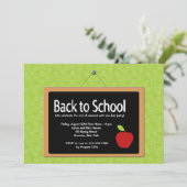 新学期 黒板招待状 招待状 (スタンド正面)