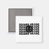 新学期 2年生の担任 マグネット (正面/裏面)